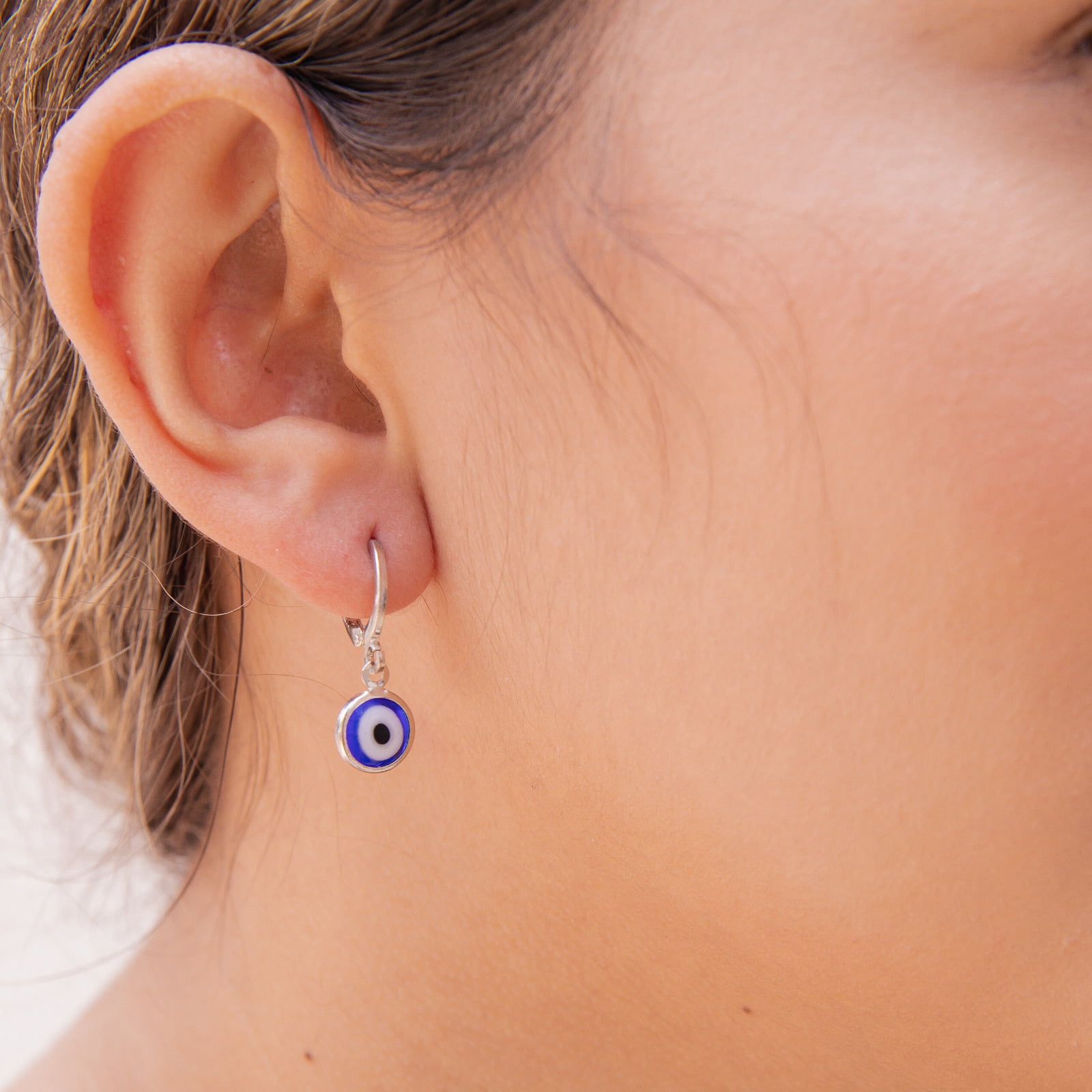 Brinco folheado em Diamante