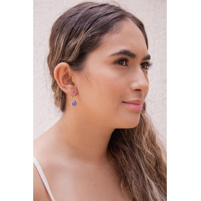 Brinco folheado em Diamante Brinco folheado em Diamante